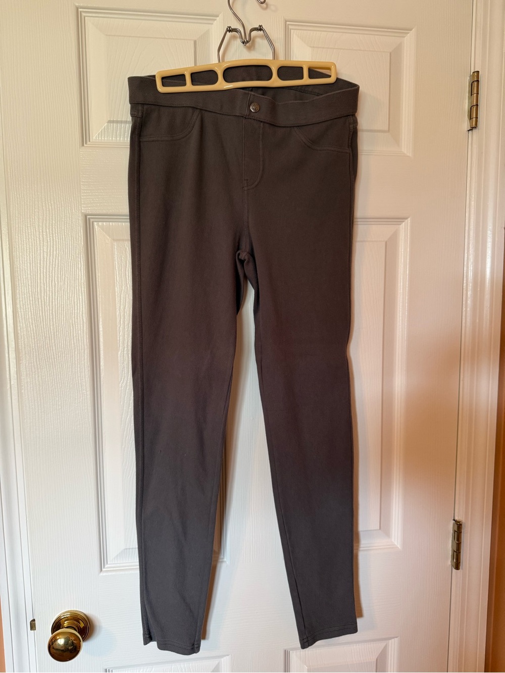 Simply Vera Wang Charcoal Gray medium Casual Pants